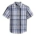 Boys' Cherokee  Short-Sleeve Poplin Shirt - Aerial Blue