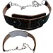 Cowhide Leather Dipping weightlifting belt with Free Chain