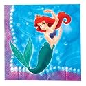 Ariel the Little Mermaid Party Napkins, pack of 20