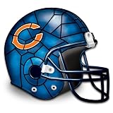 The Chicago Bears Louis Comfort Tiffany-Style Accent Lamp by The Bradford Exchange
