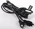 Pwr+ 3 Prong 6 Ft Ac Laptop Power Cord Cable for Dell IBM Hp Compaq Asus Sony Toshiba Lenovo Acer Gateway MSI Notebook Computer Charger Spare