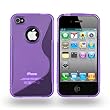 Etui ORIGINAL Violet "Le S" Premium de MUZZANO pour APPLE IPHONE 4S