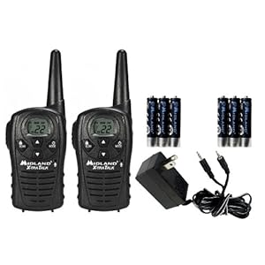 Midland LXT114VP 22-Channel 18-Mile FRS/GMRS Two-Way Radio (Pair)