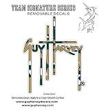 Guy Harvey Team Signature Series Decal GREEN/GOLD