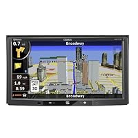 Clarion NX700 7 In-Dash Double-Din Touchscreen DVD/CD/MP3/USB Receiver, Built-in Navigation and Bluetooth