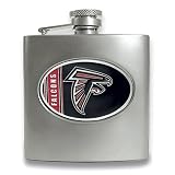 Review Quality Gold  / Atlanta Falcons Stainless Steel Hip Flask