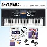 Yamaha PSR-E333 61 Key Mid Level Keyboard Outfit