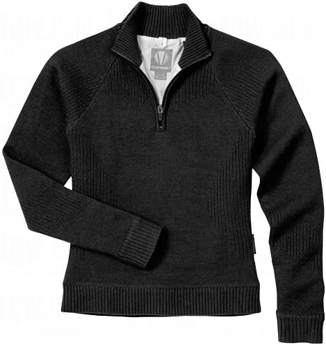 Ladies Sarina Windstopper Half-Zip Sweater Medium Black