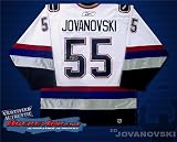 Ed Jovanovski Autographed/Hand Signed Vancouver Canucks White Jersey