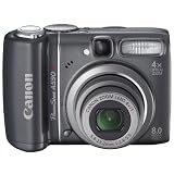 Canon PowerShot A590 IS Digitalkamera (8 Megapixel, 4-fach opt. Zoom, 6,4 cm (2,5 Zoll) Display, Bildstabilisator) schwarzvon "Canon"