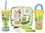 Zak Designs Yo Gabba Gabba! 5-Piece Place Setting, Service for 1
