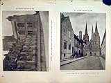 1900 LICHFIELD CATHEDRAL NAVE TRANSEPT CLOSE AVERY