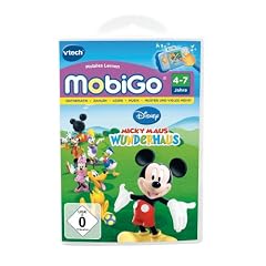 VTECH 80-250504 - MobiGo Lernspiel Micky Maus Wunderhaus