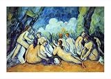 Bathers by Paul Cezanne poster print,34 in. x 24 in.