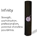 Aurorae Yoga Mats - Ultra Thick, Extra Long with Focal point Icon and Illuminating Colors. SGS approved Free from Phthalates and Latex. All products guaranteed. Infinity
