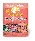 Wellness 24-Pack Healthy Indulgence Salmon and Tuna Recipe Cat Food, 3-Ounce Pouch