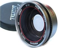 PHOENIX 43mm Wide Angle Macro Lens For CANON HV20 HG10 WD-H43 HD