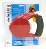 Pet Supplies : Aspen Walkabout Retractable Leash, Large, Red