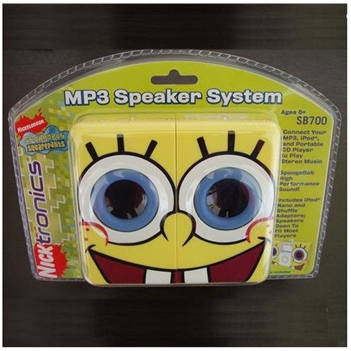 SpongeBob Squarepants MP3 Speaker System