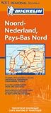 Michelin Map Netherlands: North 531