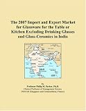 The 2007 Import and Export Market for Glassware for the Table or Kitchen Excluding Drinking Glasses and Glass-Ceramics in India