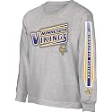 Reebok Minnesota Vikings Kids 4-7 Long Sleeve T-Shirt