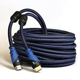 Aurum Cables High Speed HDMI Cable (50 Ft) - Cl3 Rated for In-wall Installation - Supports 3D, Ethernet and Audio Return [Newest Standard]