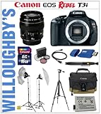 Canon EOS Rebel T3i 18 MP CMOS Digital SLR Camera Body + Canon EF 85mm f/1. ....