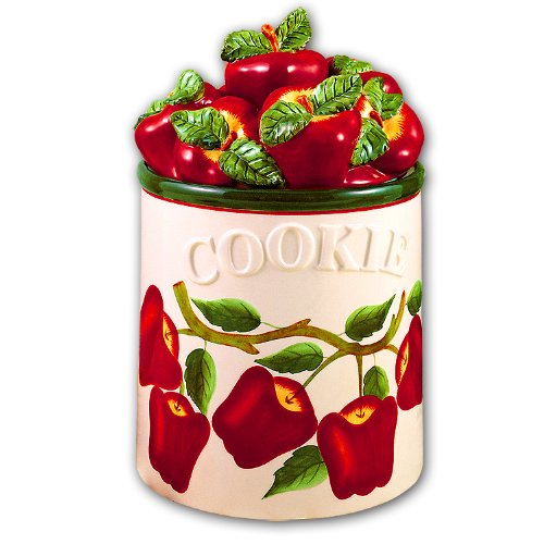 APPLE 3-Dimensional Cookie Jar *NEW!*