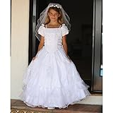 Angels Garment White Our Lady of Guadalupe Communion Dress Girls 7-18