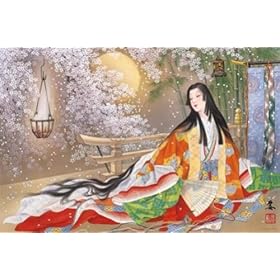 【クリックで詳細表示】小妻要 1000ピース 朧月夜とかぐや姫 (50cm×75cm、対応パネルNo.10)