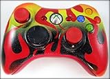 Red Fire Custom Painted Xbox 360 5 Mode Rapid Fire with Active Reload & On/Off Button Adjustable Mod