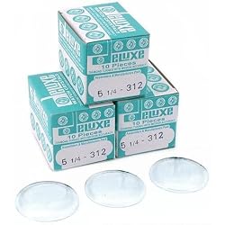 30 Plastic Watch Crystals Watchmakers Dome Parts 31.2mm