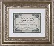 They That Wait Upon The Lord Framed art (12" x 14") Silver Decorative Frame