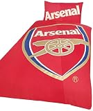 Character World Arsenal Crest Panel Duvet Set, Single