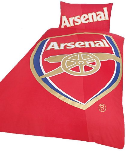Character World Arsenal Crest Panel Duvet Set, Single