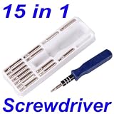 NEEWER T5 T6 T8 T10 T15 15 IN 1 SCREWDRIVER KIT FOR ALL CELL PHONES & PDA HOUSINGS, PSP, NDS, MP3 PLAYER, ETC