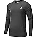 adidas Performance Men's Climacool Aeroknit Long Sleeve Tee, Black, Small