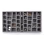 36 COMP. ORGANIZER JEWELRY STAX-GREY
