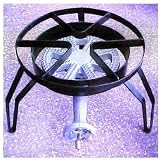 Super Cooker Gas Burner On Low Stand