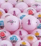 Pinnacle Women's Assorted Logo Over-Run Pink 24-Dozen Golf Balls