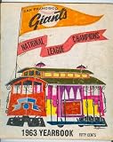 1963 San Francisco Giants Yearbook