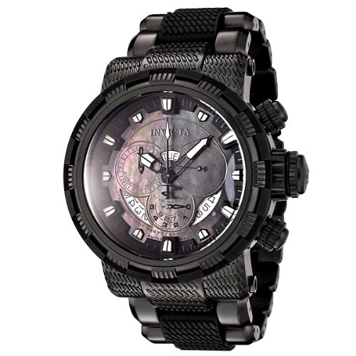 Invicta Men's 6664 Reserve Collection Chronograph Black Ion-Plated Stainless Steel Watch
