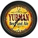 Yurman 's Beer and Ale Black Cascading Pub Style Wall Clock Image
