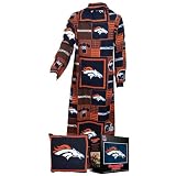 Fabrique Innovations Denver Broncos Pillow Snuggie