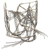 Melissa Joy Manning Doo.Ri Silver Webbed Cuff Brace
