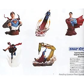 Superman Returns 3 PVC Collector Dioramas --1 Ramdonly Pick From Blind Box by Superman