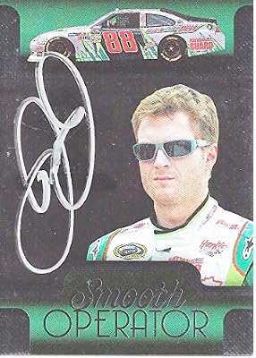 AUTOGRAPHED Dale Earnhardt Jr. 2013 Press Pass Total Memorabilia SMOOTH OPERATOR (#88 Diet Mountain Dew Racing) Signed Insert NASCAR Trading Card with COA