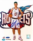 Yao Ming Autographed/Hand Signed 8x10 Photo (Houston Rockets) Image #1