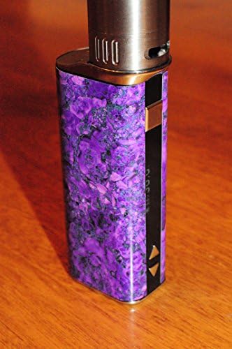 Purple Marble Decal for Eleaf iStick 30W Mod - Glossy Vinyl Sticker